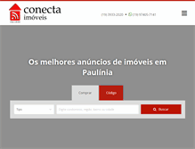 Tablet Screenshot of conectaimoveis.com.br
